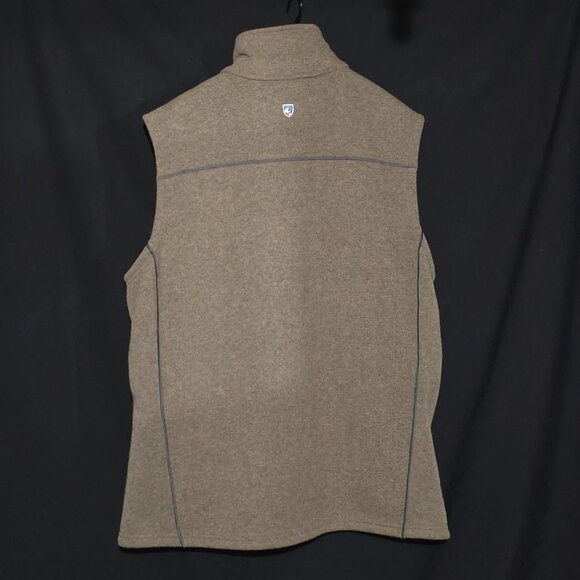 Kuhl #3110 Men's Interceptr Fleece Full Zip Vest - Beige - Sz XL* - Picture 7 of 7